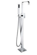 Anzzi Victoria 2-Handle Claw Foot Tub Faucet with Hand Shower in Polished Chrome FS-AZ0031CH 17