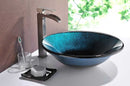 Anzzi Tara Series Deco-Glass Vessel Sink in Marine Crest LS-AZ8187 4