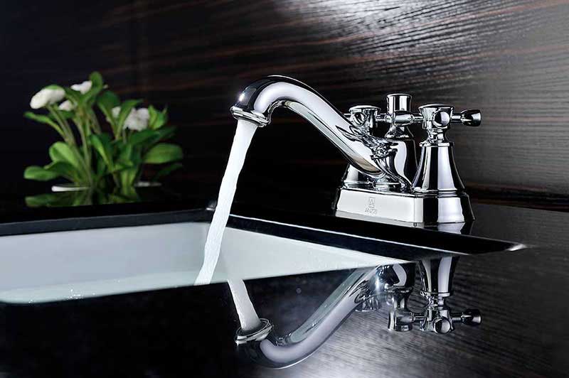 Anzzi Major Series 2-Handle Bathroom Sink Faucet in Polished Chrome 3