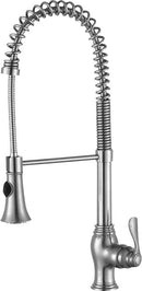 Anzzi Bastion Single Handle Standard Kitchen Faucet in Brushed Nickel KF-AZ209BN 7