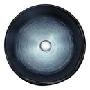 Anzzi Gardena Series Deco-Glass Vessel Sink in Brushed Dusk LS-AZ8223 3