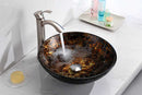 Anzzi Tuasavi Series Vessel Sink in Molten Gold S172 4