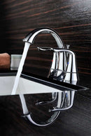 Anzzi Cadenza Series 2-Handle Bathroom Sink Faucet in Polished Chrome 5