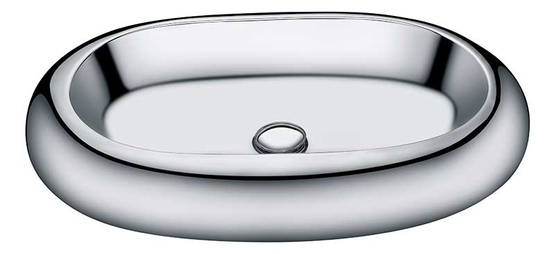 Anzzi Prussian Series Ceramic Vessel Sink in Silver LS-AZ269 5