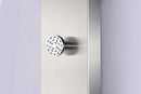 Anzzi STARLET Series 64 in. Full Body Shower Panel System with Heavy Rain Shower and Spray Wand in Brushed Steel 2