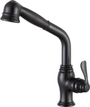 Anzzi Del Moro Single-Handle Pull-Out Sprayer Kitchen Faucet in Oil Rubbed Bronze KF-AZ203ORB