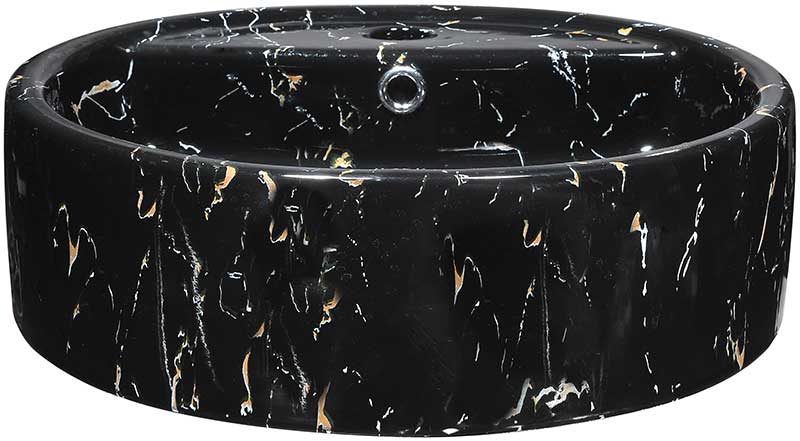 Anzzi Rhapsody Series Ceramic Vessel Sink in Neolith Marble Finish LS-AZ256 3