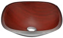 Anzzi Vonu Series Deco-Glass Vessel Sink in Rich Timber LS-AZ8114