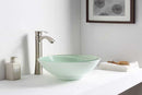 Anzzi Sonata Series Deco-Glass Vessel Sink in Lustrous Light Green Finish 6