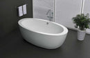 Anzzi Yield Series 5.58 ft. Freestanding Bathtub in White FT-AZ111 3