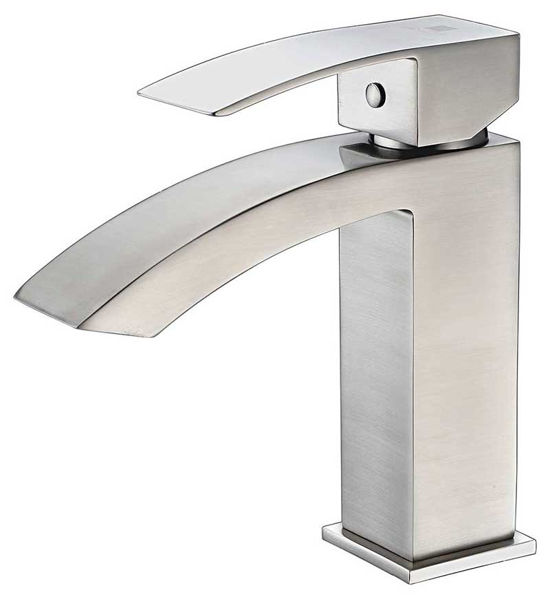 Anzzi Revere Single Handle Bathroom Sink Faucet in Brushed Nickel