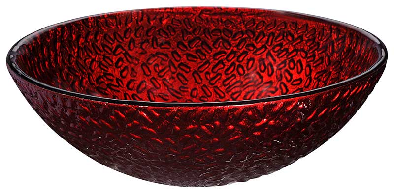 Anzzi Hollywood Series Deco-Glass Vessel Sink in Lustrous Red LS-AZ8124 9