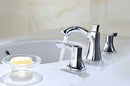Anzzi Sonata Series 2-Handle Bathroom Sink Faucet in Polished Chrome 7