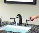 Anzzi Queen 8 in. Widespread 2-Handle Bathroom Faucet in Oil Rubbed Bronze L-AZ185ORB 4