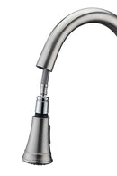 Anzzi Luna Single Handle Pull-Down Sprayer Kitchen Faucet in Brushed Nickel KF-AZ1131BN 3