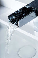 Anzzi Zhona Single Handle Bathroom Sink Faucet in Polished Chrome 5