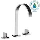 Anzzi Sabre 8 in. Widespread 2-Handle High-Arc Bathroom Faucet in Polished Chrome L-AZ183CH 2