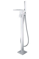 Anzzi Union 2-Handle Claw Foot Tub Faucet with Hand Shower in Polished Chrome FS-AZ0059CH 21