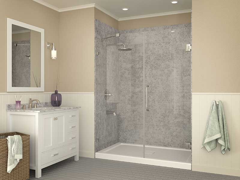 Anzzi Colossi Series 36 in. x 60 in. Single Threshold Shower Base in White SB-AZ007WC 2