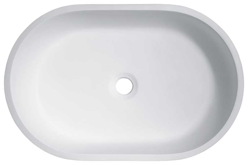 Anzzi Idle Solid Surface Vessel Sink in White LS-AZ303 2