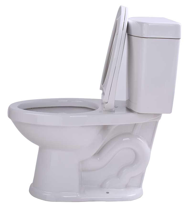 Anzzi Talos 2-piece 1.6 GPF Single Flush Elongated Toilet in White T1-AZ065 18