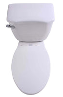 Anzzi Kame 2-piece 1.28 GPF Single Flush Elongated Toilet in White