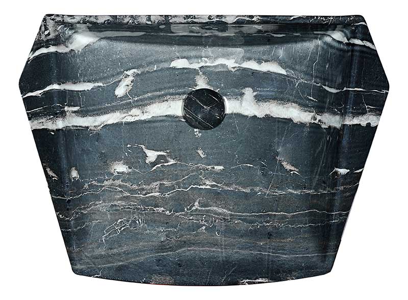 Anzzi Sona Series Ceramic Vessel Sink in Marbled Adobe LS-AZ278 2