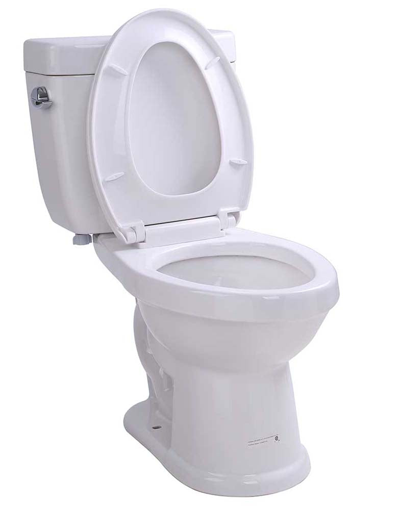 Anzzi Talos 2-piece 1.6 GPF Single Flush Elongated Toilet in White T1-AZ065 22