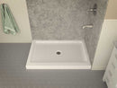 Anzzi Port 36 x 48 in. Double Threshold Shower Base in White SB-AZ022L 3