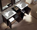 Ariel Bath Hanson 72" Double Sink Vanity Set in Espresso 4
