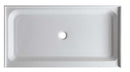 Anzzi Tier 36 x 60 in. Center Drain Single Threshold Shower Base in White SB-AZ04CD 4
