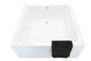 Anzzi Apollo 55 in. One Piece Acrylic Freestanding Bathtub in Glossy White 5