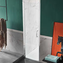 Anzzi Lancer 23 in. x 72 in. Semi-Frameless Shower Door with TSUNAMI GUARD in Polished Chrome SD-AZ051-01CH 7