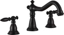 Anzzi Patriarch 8" Widespread Bathroom Sink Faucet in Oil Rubbed Bronze L-AZ179ORB