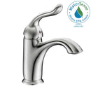 Anzzi Arc Series Single Hole Single-Handle Low-Arc Bathroom Faucet in Brushed Nickel L-AZ009BN