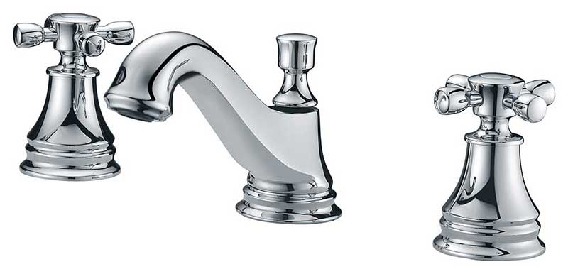 Anzzi Melody Series 2-Handle Bathroom Sink Faucet in Polished Chrome