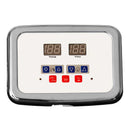 Superior 4.5kW Self-Draining Steam Bath Generator with Waterproof Programmable Controls and Chrome Steam Outlet 2