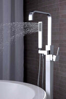 Anzzi Victoria 2-Handle Claw Foot Tub Faucet with Hand Shower in Polished Chrome FS-AZ0031CH 7