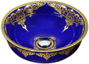 Anzzi Scepter Series Vessel Sink in Royal Blue LS-AZ187