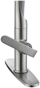 Anzzi Accent Single Handle Pull-Down Sprayer Kitchen Faucet in Brushed Nickel KF-AZ003BN 15