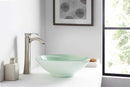 Anzzi Raider Series Deco-Glass Vessel Sink in Lustrous Light Green LS-AZ8126 5