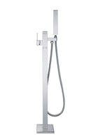 Anzzi Angel 2-Handle Claw Foot Tub Faucet with Hand Shower in Polished Chrome FS-AZ0044CH 15