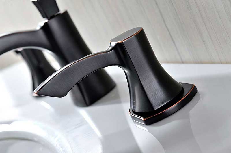 Anzzi Sonata Series 2-Handle Bathroom Sink Faucet in Oil Rubbed Bronze 5