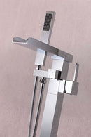 Anzzi Union 2-Handle Claw Foot Tub Faucet with Hand Shower in Polished Chrome FS-AZ0059CH 6