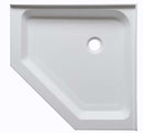 Anzzi Randi 36 in. x 36 in. Neo-Angle Double Threshold Shower Base in White SB-AZ01NO 4