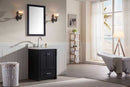 Ariel Bath Adams 25" Single Sink Vanity Set in Black 2