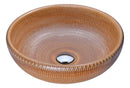 Anzzi Earthen Series Vessel Sink in Creamy Beige LS-AZ183