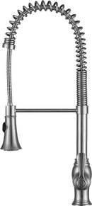 Anzzi Bastion Single Handle Standard Kitchen Faucet in Brushed Nickel KF-AZ209BN 8