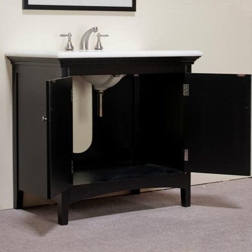 Legion Furniture 38" Woodbridge Four Sink Vanity Set 2