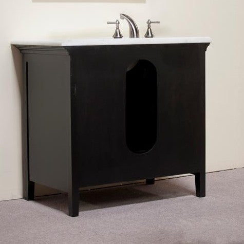 Legion Furniture 38" Woodbridge Four Sink Vanity Set 3